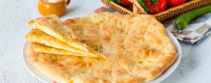 Пирог с картофелем и сыром